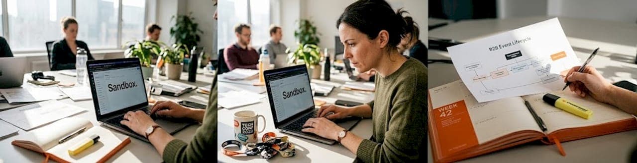 The B2B event lifecycle guide for measurable ROI